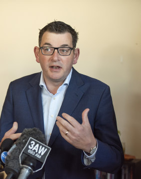 Premier Daniel Andrews warns Victoria may yet reject the Federal Government's energy scheme. 