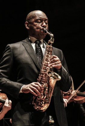 Branford Marsalis with the Australian Chamber Orchestra.