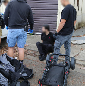 Police commenced an investigation into the alleged coordinated theft of baby formula and other food, clothing and toiletry items across Sydney.