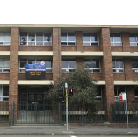 The old Arthur Phillip High School, built in 1960, is an example of the second era of school building.