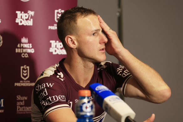 Manly skipper Daly Cherry-Evans was under pressure to bounce back from Origin I.