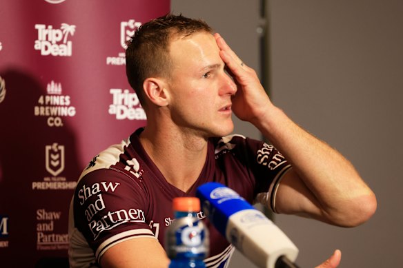 Manly skipper Daly Cherry-Evans was under pressure to bounce back from Origin I.