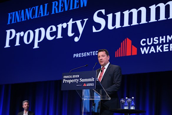 NSW Planning Minister Paul Scully, seen in a file picture, says the Minns government has stopped residential development on dangerous flood plains.