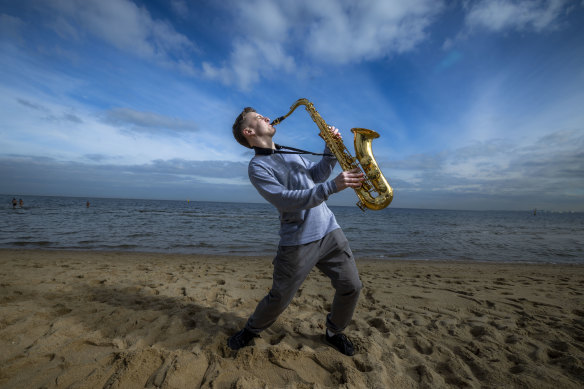 Bradley Bruckner has a dream to play his saxophone on a cruise ship.