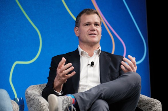 Iren co-chief executive Daniel Roberts at the AFR Entrepreneur Summit in 2024.