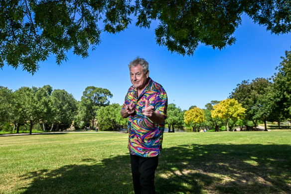 Ross Wilson, former frontman of Oz rock legends Daddy Cool pictured at The Nook in Sunbury, will headline the Sunbury ’24 festival in April.