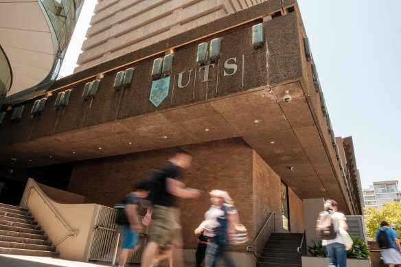 A UTS spokeswoman said they continue to communicate with students about academic integrity and what is permissible in subjects.