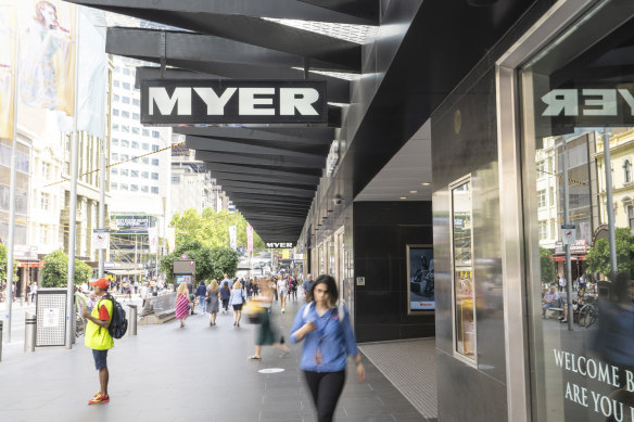 Myer’s chief executive and chief financial officer, who have been responsible for the company’s turnaround, will exit the business next year. 