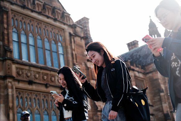Sydney University earned 42.6 per cent – nearly $1.5 billion – of its revenue from international student fees in 2023.