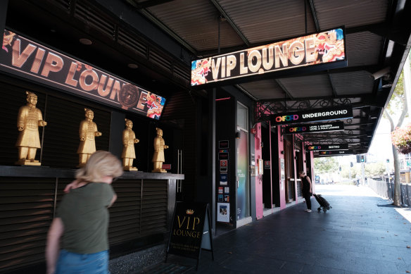 The City of Sydney will investigate whether “VIP Lounge” signs comply with development rules.