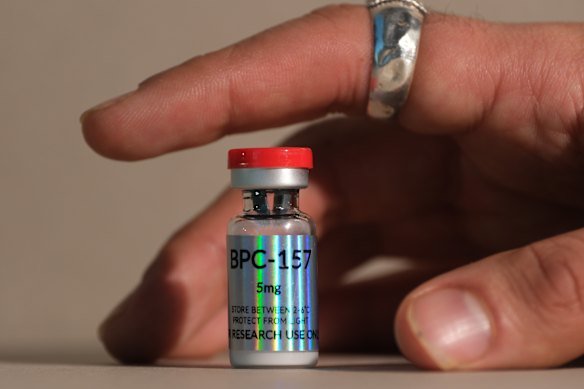 A 5mg vial of BPC-157 can be easily purchased online for $64.95