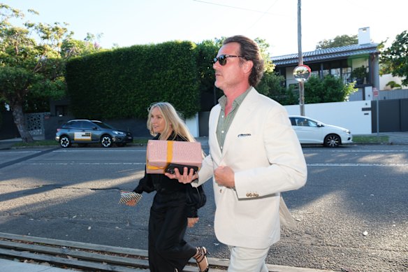 Collette Dinnigan and Bradley Cocks. 