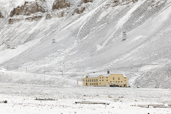 Huset Restaurant offers remote fine dining in Longyearbyen, Svalbard.