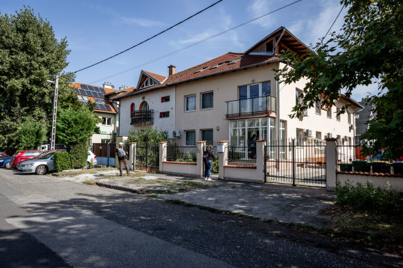 A view of the head office of the BAC Consulting company in Budapest, Hungary. 