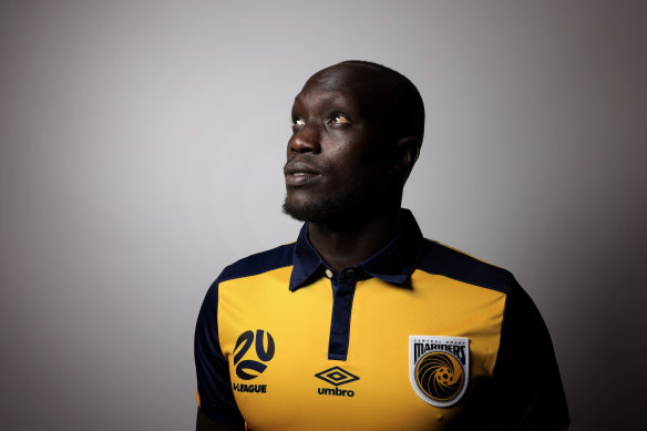 Ruon Tongyik has been one of Central Coast's best players so far this season.