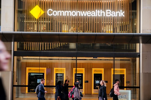 CBA’s full-year result report said the bank would raise its second-half dividend to $2.60 a share.