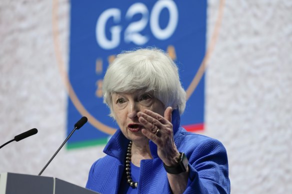 US Treasury Secretary Janet Yellen has made it clear that she wouldn’t support any intervention to weaken the US dollar.