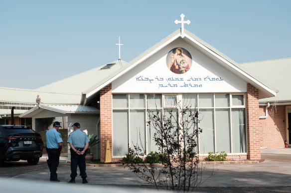 The Christ The Good Shepherd Church in Wakeley on Tuesday.