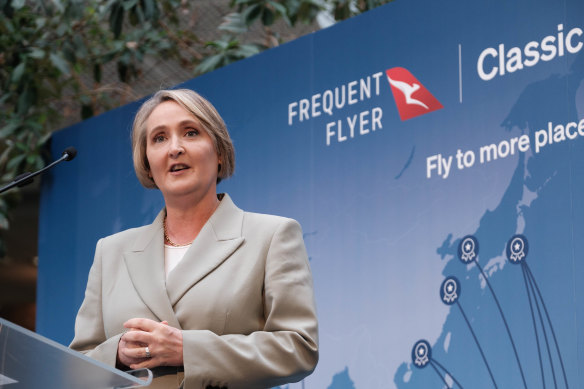 Qantas CEO Vanessa Hudson replaced Joyce last year.