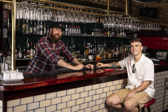 Patrick Hurel and Sebastien Bot have taken over the Different Drummer bar on Glebe Point Road.