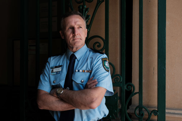 NSW Police Assistant Commissioner Anthony Crandell gave evidence at the inquiry on Wednesday.