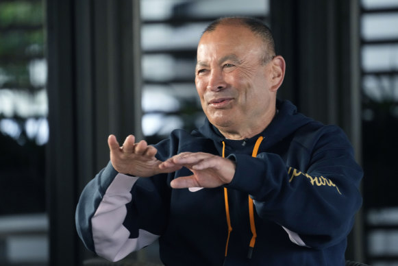 There are two sides to Eddie Jones as Wallabies coach.