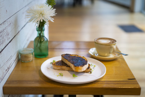 Vegemite on toast. It’s my go-to if I’m alone. 