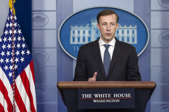 Jake Sullivan, White House national security adviser.