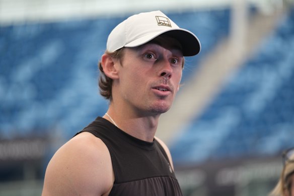 Alex de Minaur talking ahead of the 2026 United Cup.