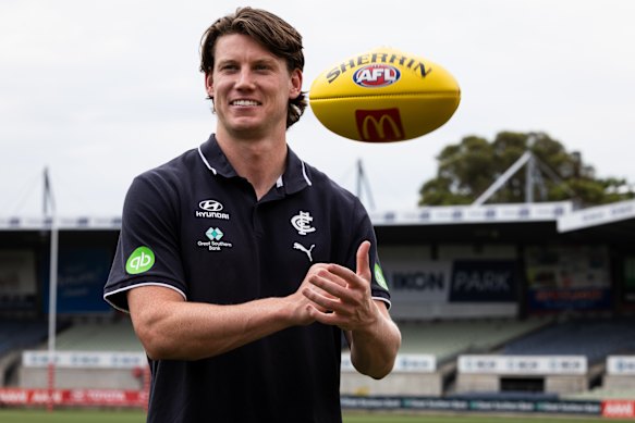 Sam Walsh has recommitted to the Blues.