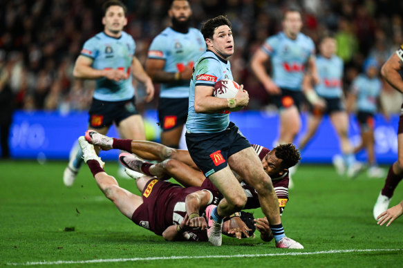 Mitch Moses sealed the game for New South Wales in the decider.