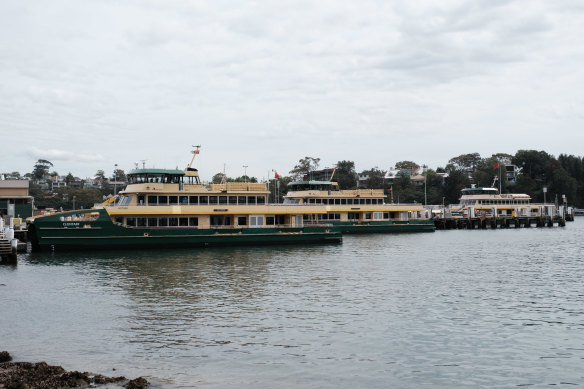 The three new Manly ferries were initially withdrawn from operation on September 26.