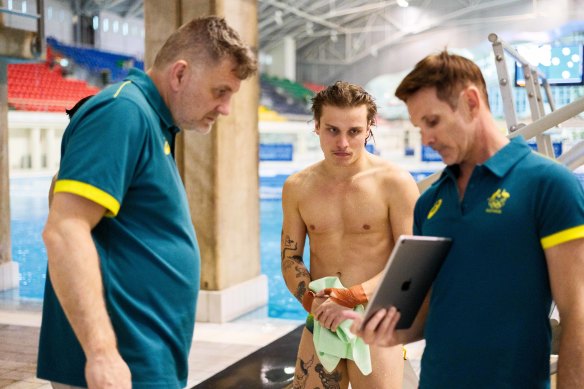 Each dive is followed by an iPad replay.