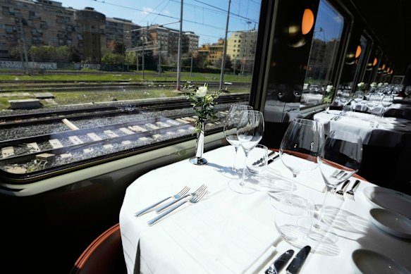 A six-course tasting menu is served in the restaurant.