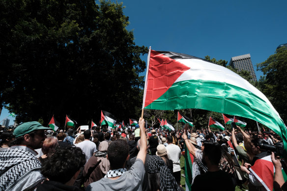High school students will strike on Friday afternoon ahead of a planned rally at Town Hall in support of Palestine.