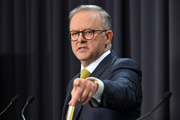 Prime Minister Anthony Albanese.