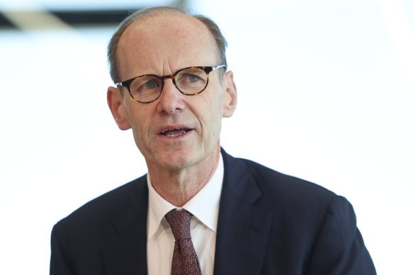 ANZ chief executive Shayne Elliott sees a recession in Australia as unlikely. 