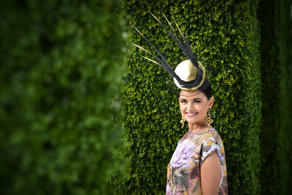 Bernadette May, a mother of four, took out the top title in the women’s category for Fashion on the Field.