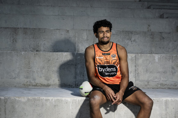 Jahream Bula has been a revelation for the Wests Tigers.