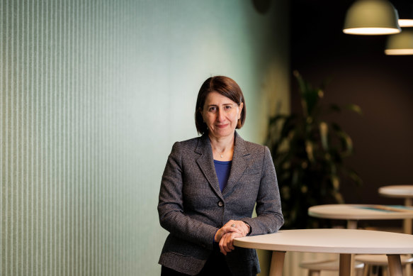 Former NSW premier Gladys Berejiklian is a top Optus executive.