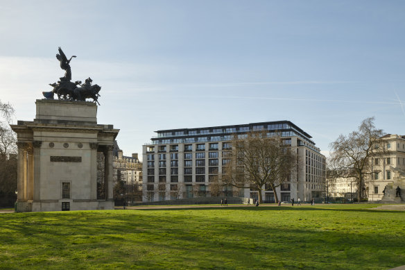 The Peninsula, London: all eyes on a September opening.