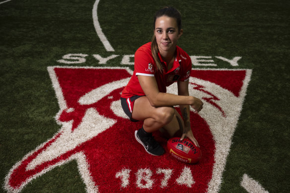 Sydney Swans co-captain Chloe Molloy.