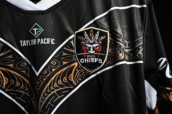 The PNG Chiefs have unveiled their 2028 NRL jersey.