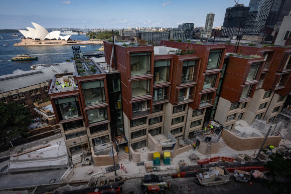 The redevelopment of the Sirius building at The Rocks is nearing completion.