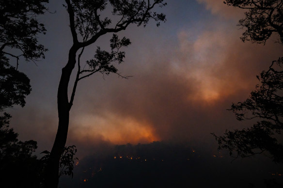 The NSW RFS has burned off thousands of hectares this month, including in an area near Warragamba Dam.