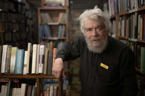 Guy Weller, owner of Mr Pickwick’s Fine Old Books in Katoomba, is selling up.