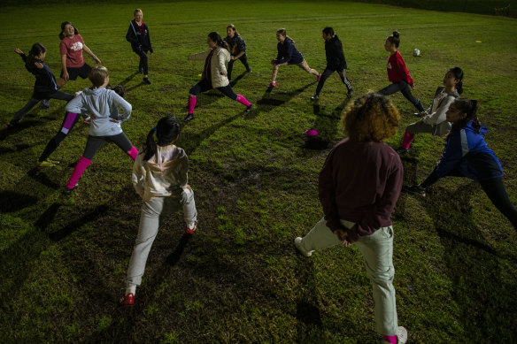 Roselea Football Club has been forced to cancel many training sessions and weekend games this year because of waterlogged sports grounds.