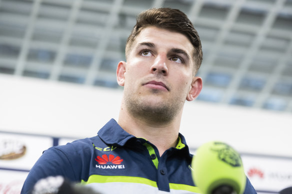 Curtis Scott has not played for the Raiders since round 12.