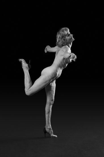 Naked black girl in hospital dancing Flesh After 50 The New Exhibition Celebrating Older Bodies