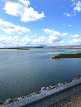 Ross River Dam has reached 70 per cent capacity.